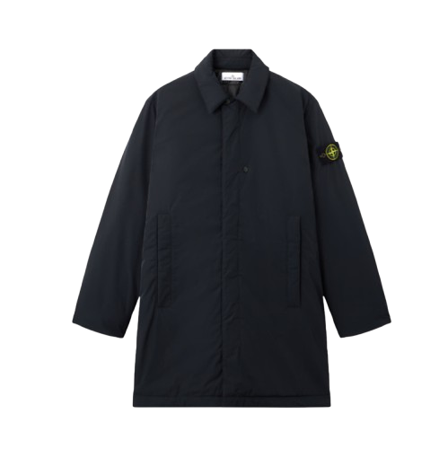 STONE ISLAND Cappotto lungo senza cappuccio