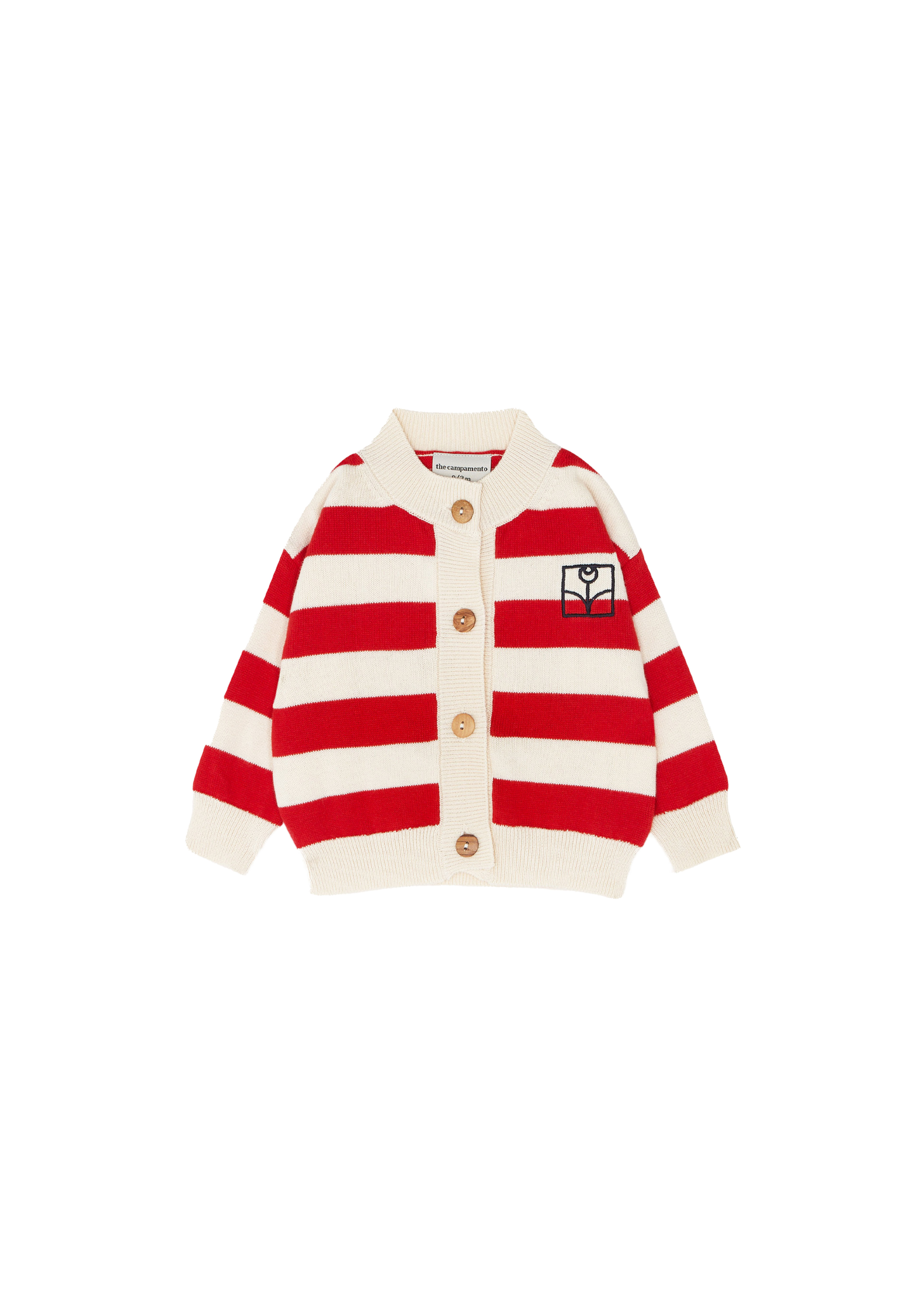 THE CAMPAMENTO Cardigan Stripes