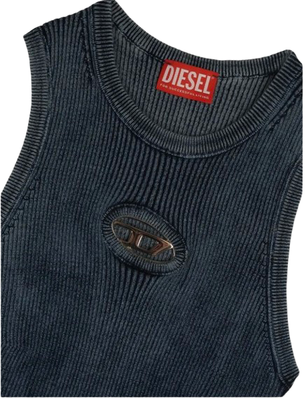 DIESEL T-BUXT-CROP T-SHIRT
