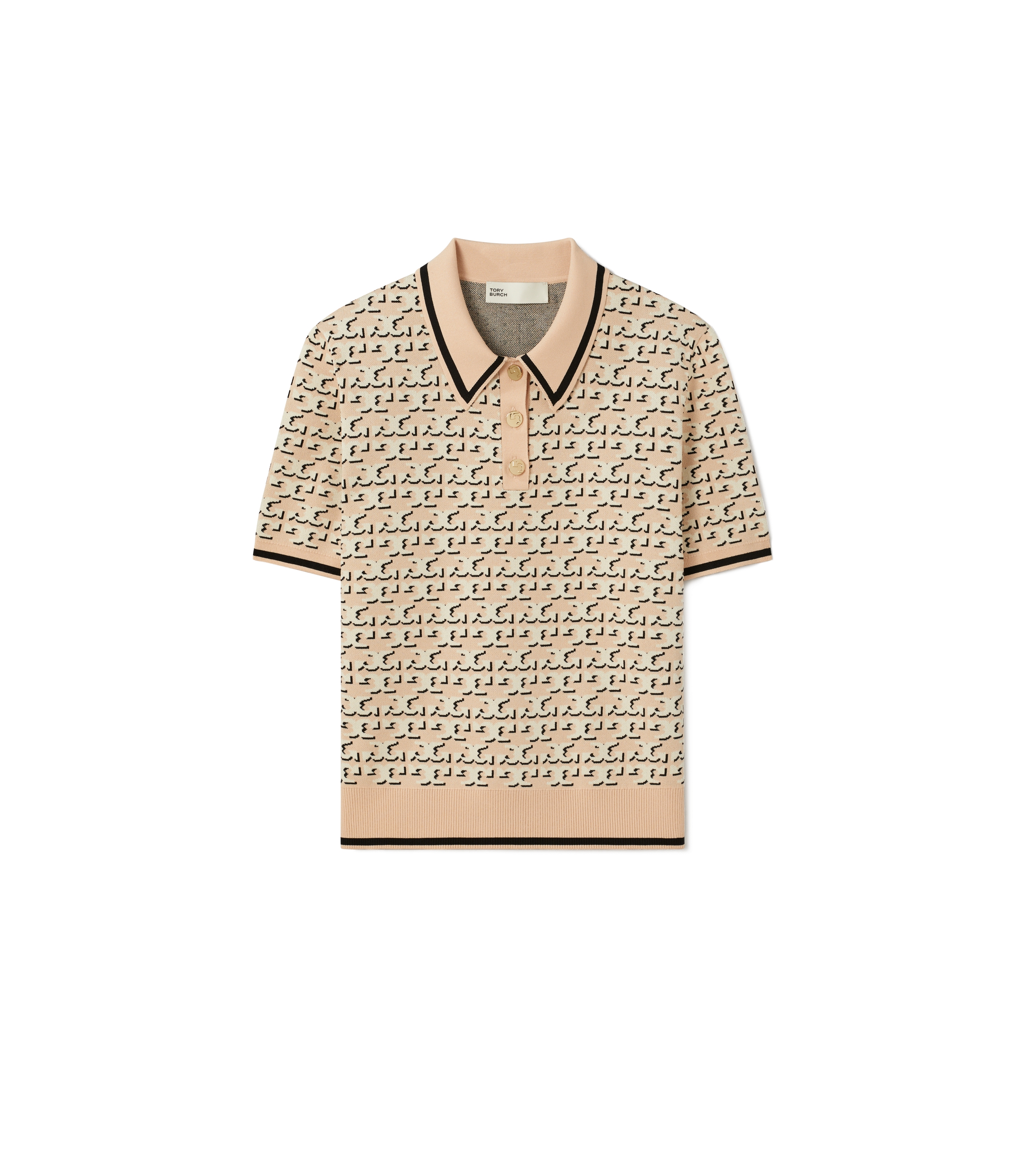 Polo Jacquard con Logo