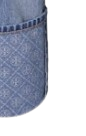 TORY BURCH Contrast Cuff Straight Leg Jean