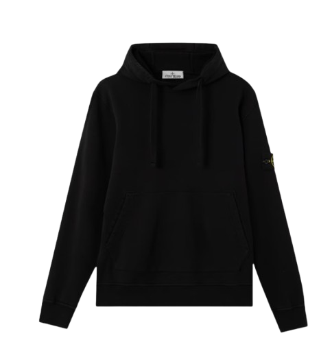 STONE ISLAND Hoodie aus Bio-Baumwoll-Fleece