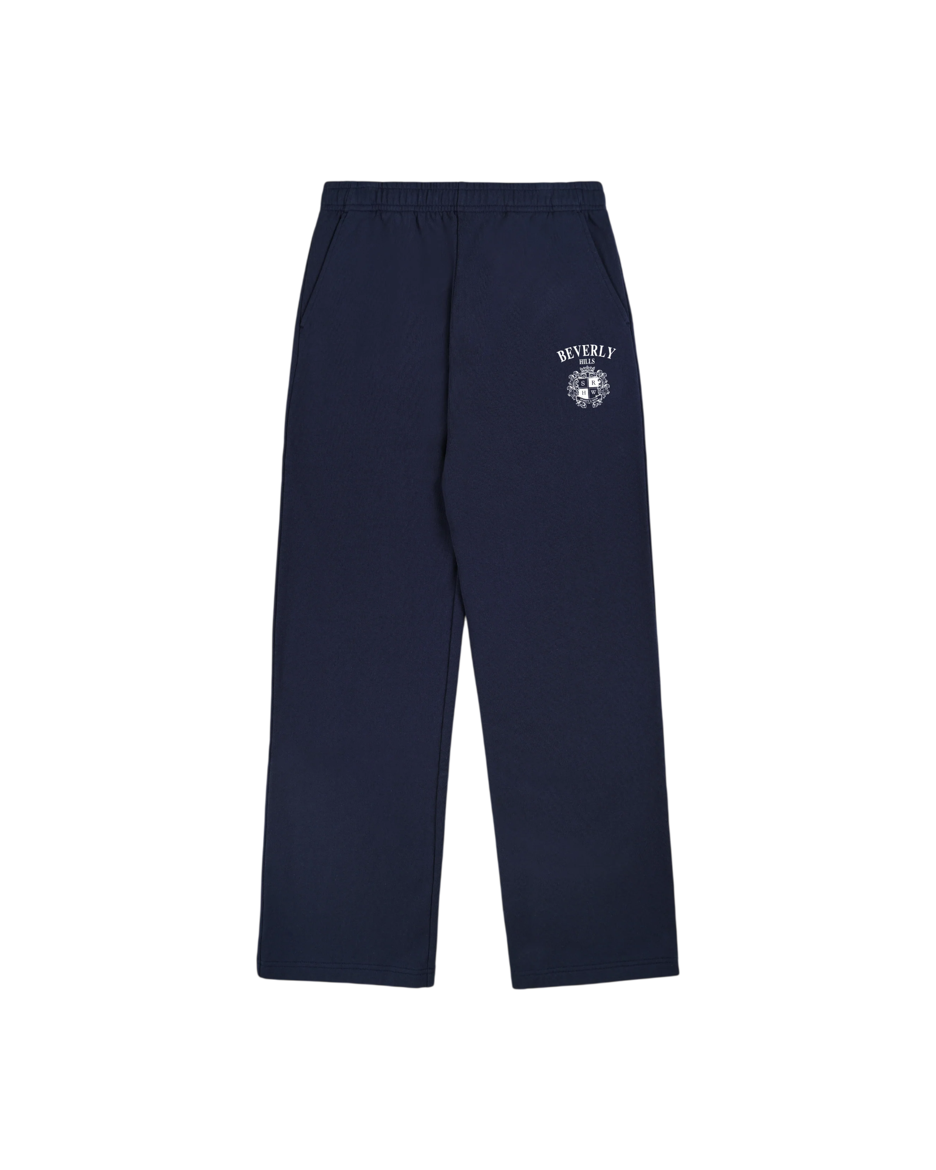 SPORTY&RICH BH Crest Wide Sweatpant