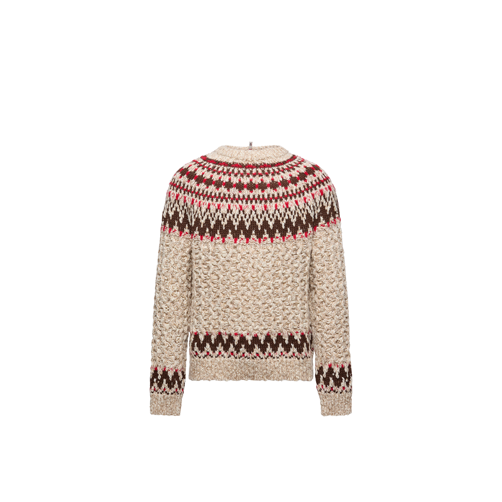 Grenoble Crewneck sweater with norwegian pattern