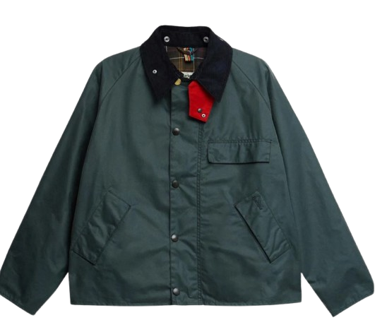 BARBOUR x PAUL SMITH Giacca in cotone cerato
