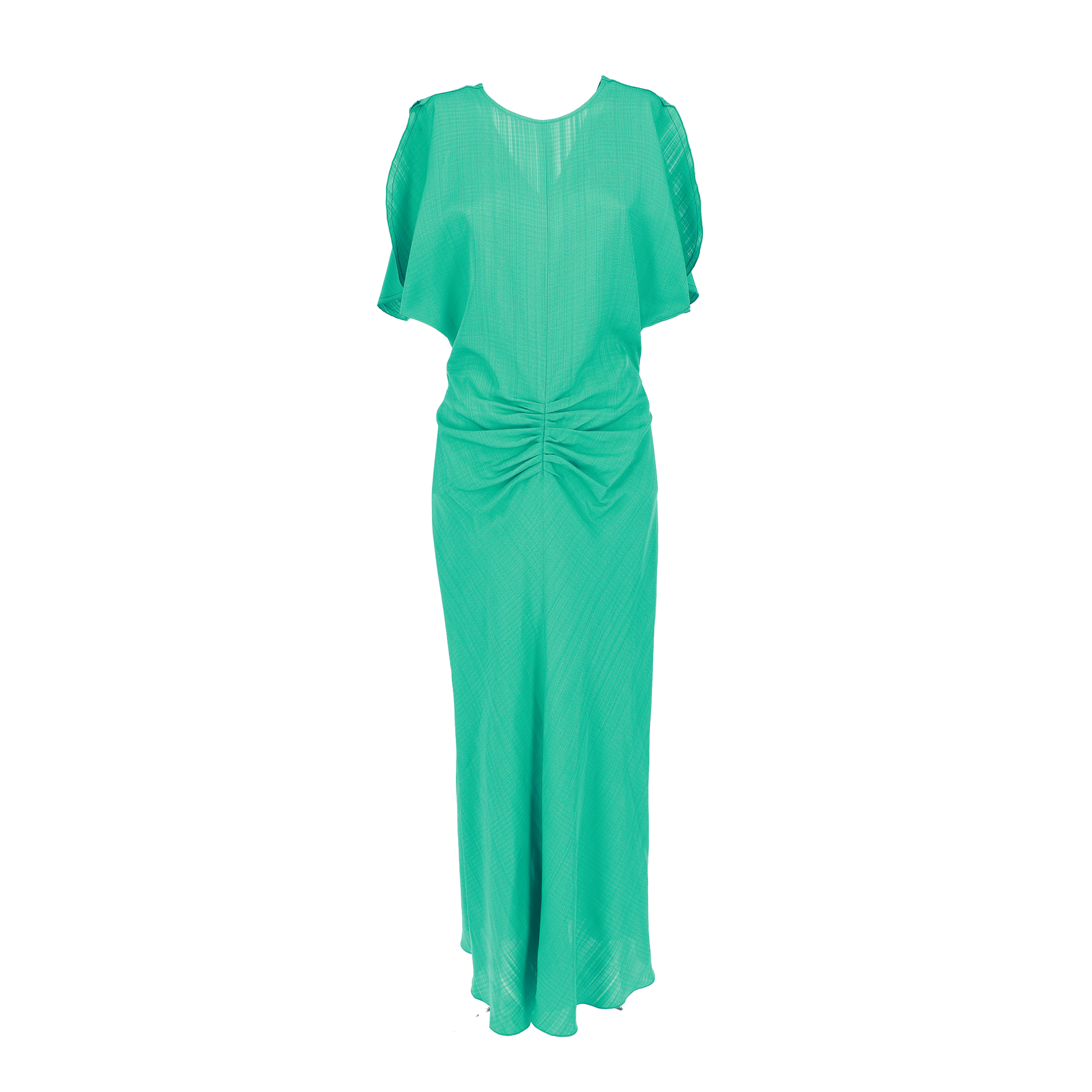 VICTORIA BECKHAM Gathered Waist Dress