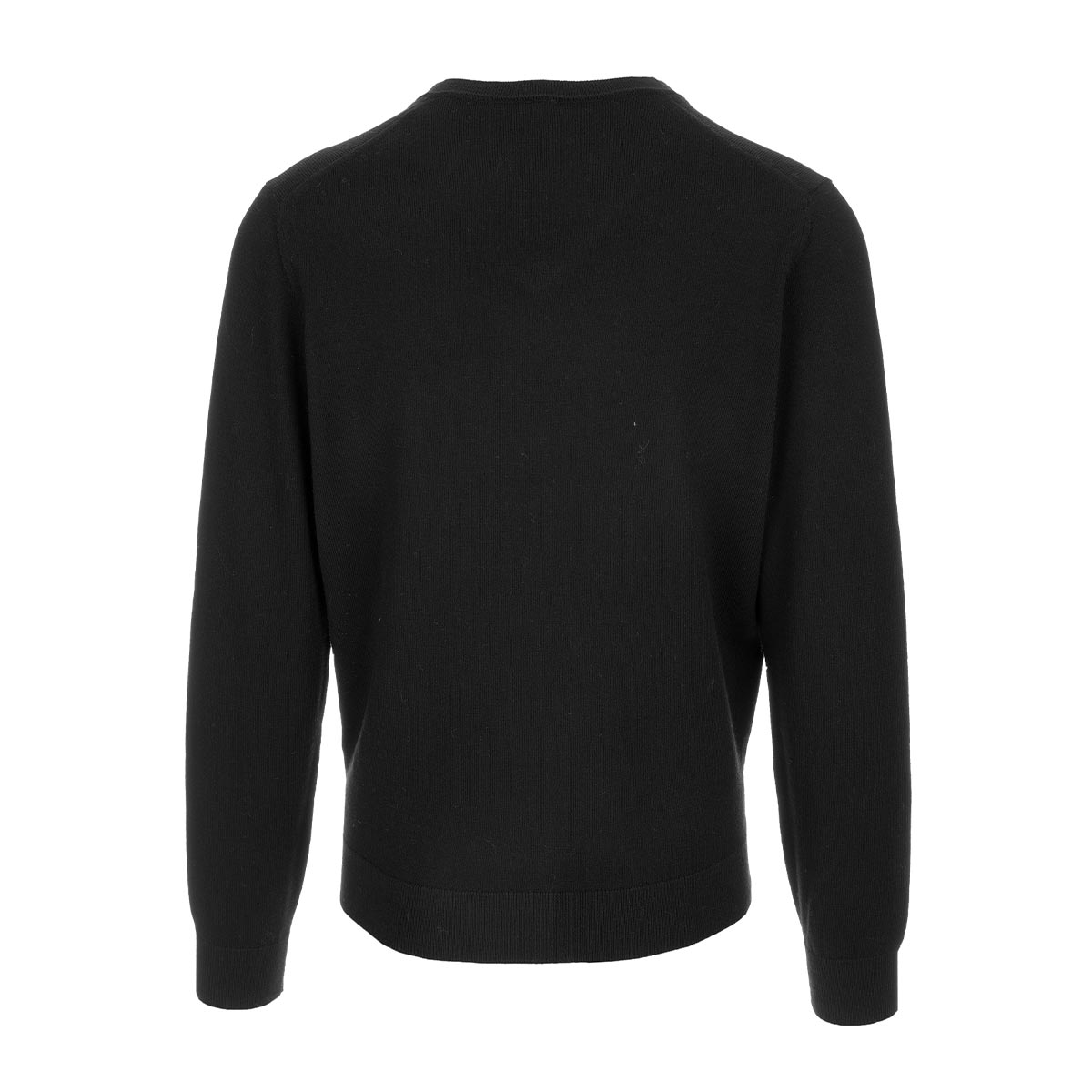 OZ BASIC Sweater uni V-Ausschnitt 100% Merino