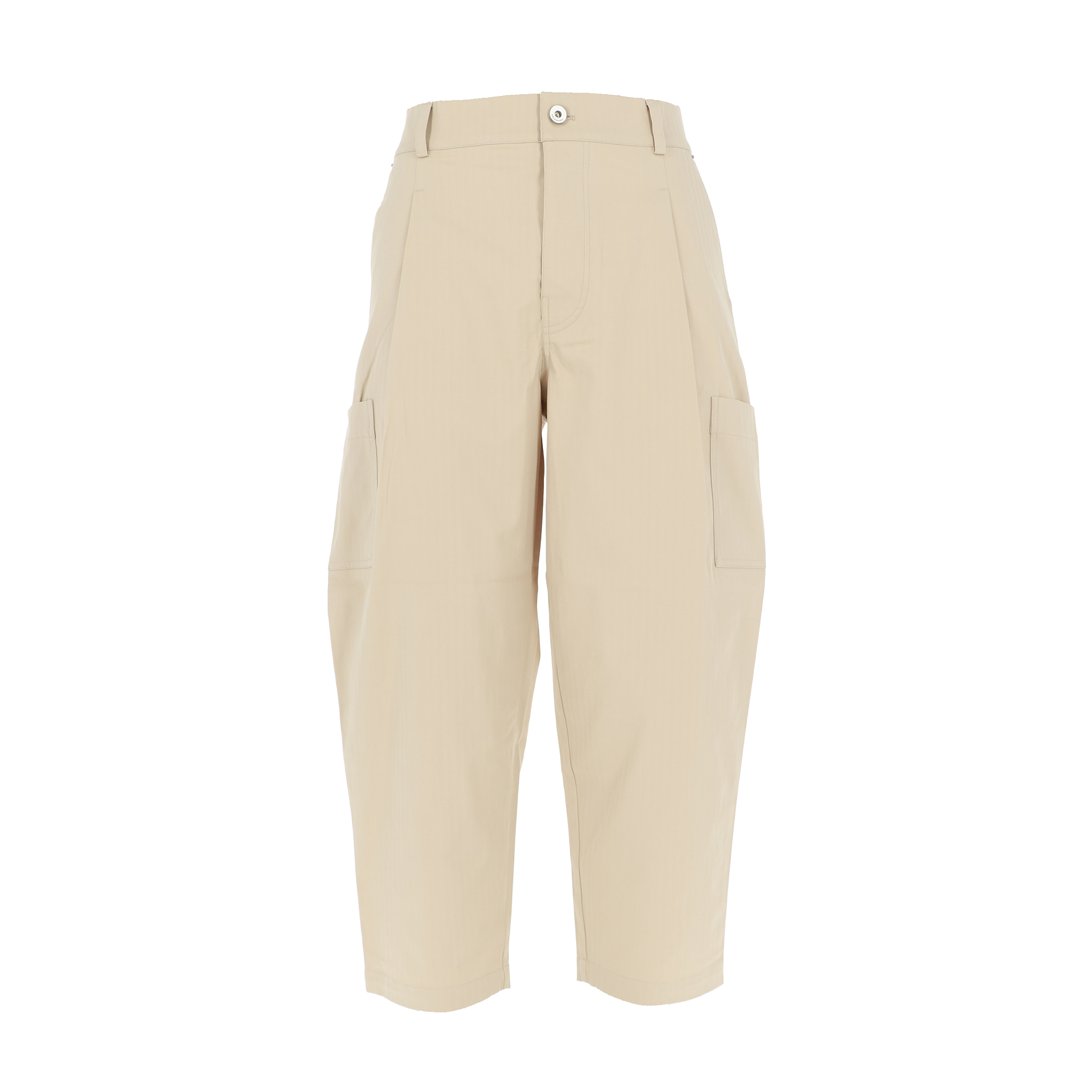 DROLE DE MONSIEUR Le Pantalon Cropped Twill DROLE DE MONSIEUR Le Pantalon Cropped Twill