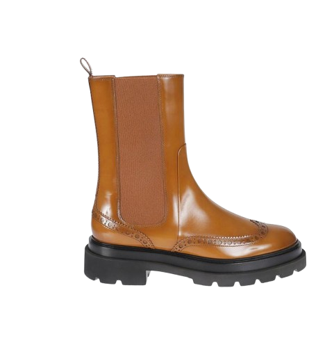SANTONI Ankle Boots Brown 39 Oberrauch Zitt