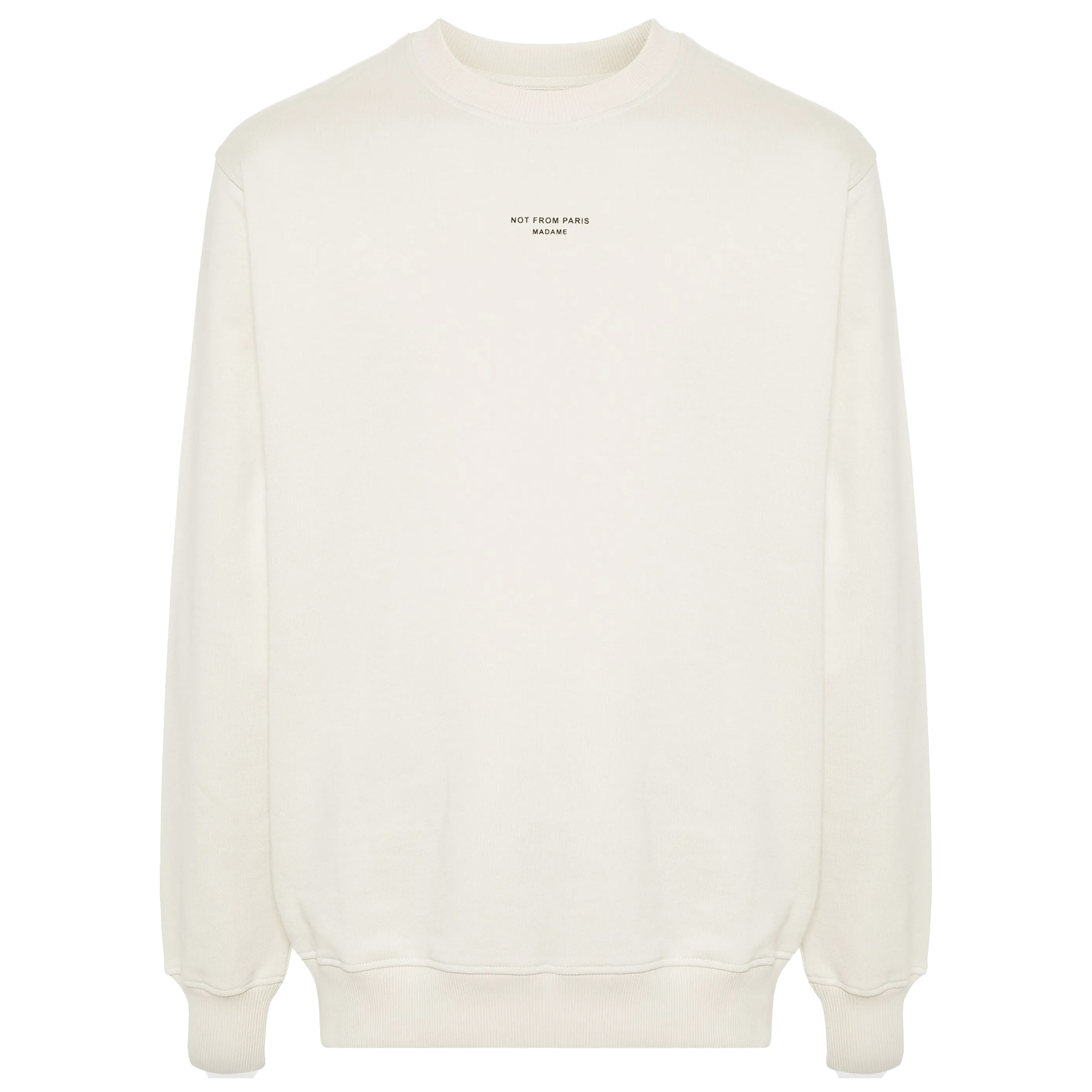 DROLE DE MONSIEUR Le Sweatshirt Slogan DROLE DE MONSIEUR Le Sweatshirt Slogan