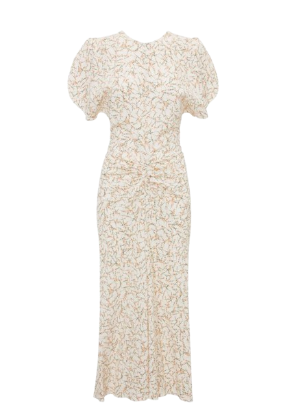 VICTORIA BECKHAM Gathered Waist Dress