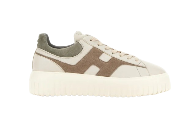 HOGAN Low top leather Sneaker H-Stripes