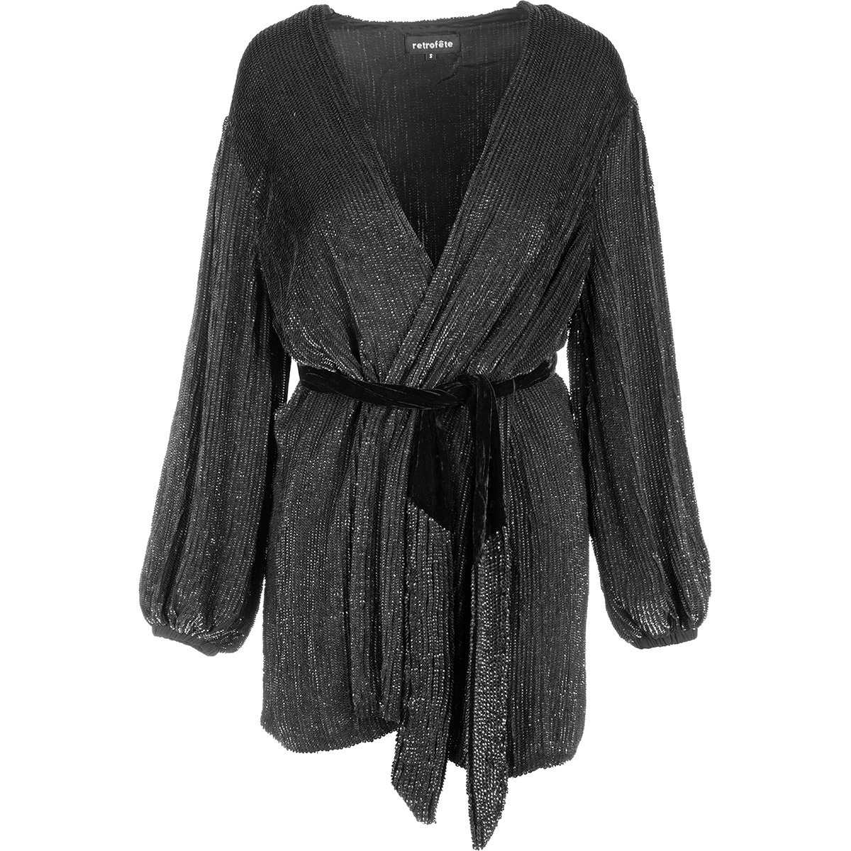 GABRIELLE ROBE BLACK M 50957482