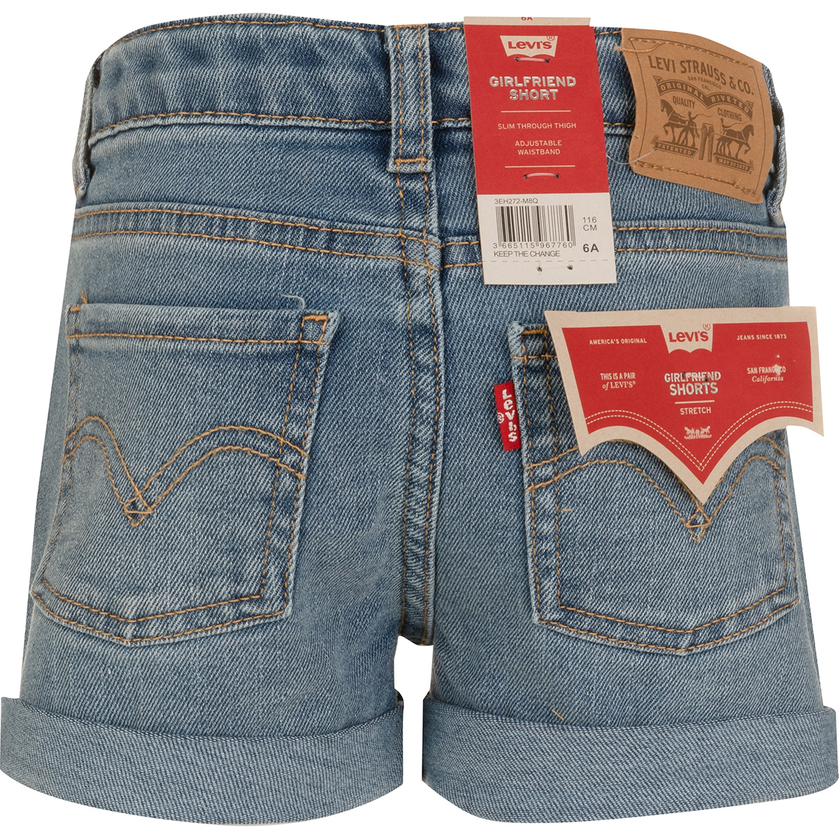 LEVI'S girlfriedn short