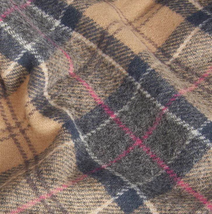 BARBOUR lambswool scarf