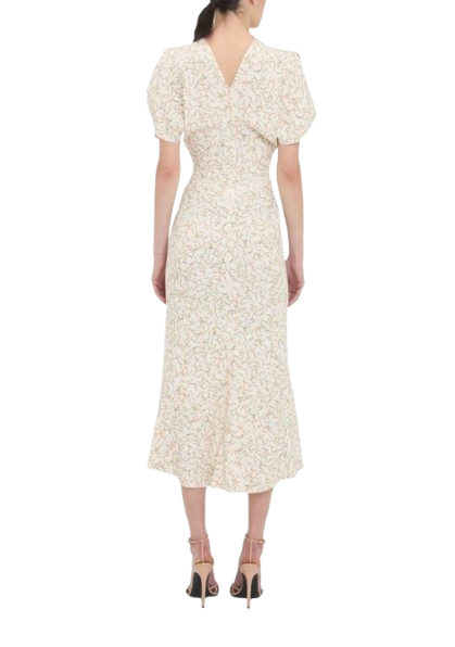 VICTORIA BECKHAM Gathered Waist Dress