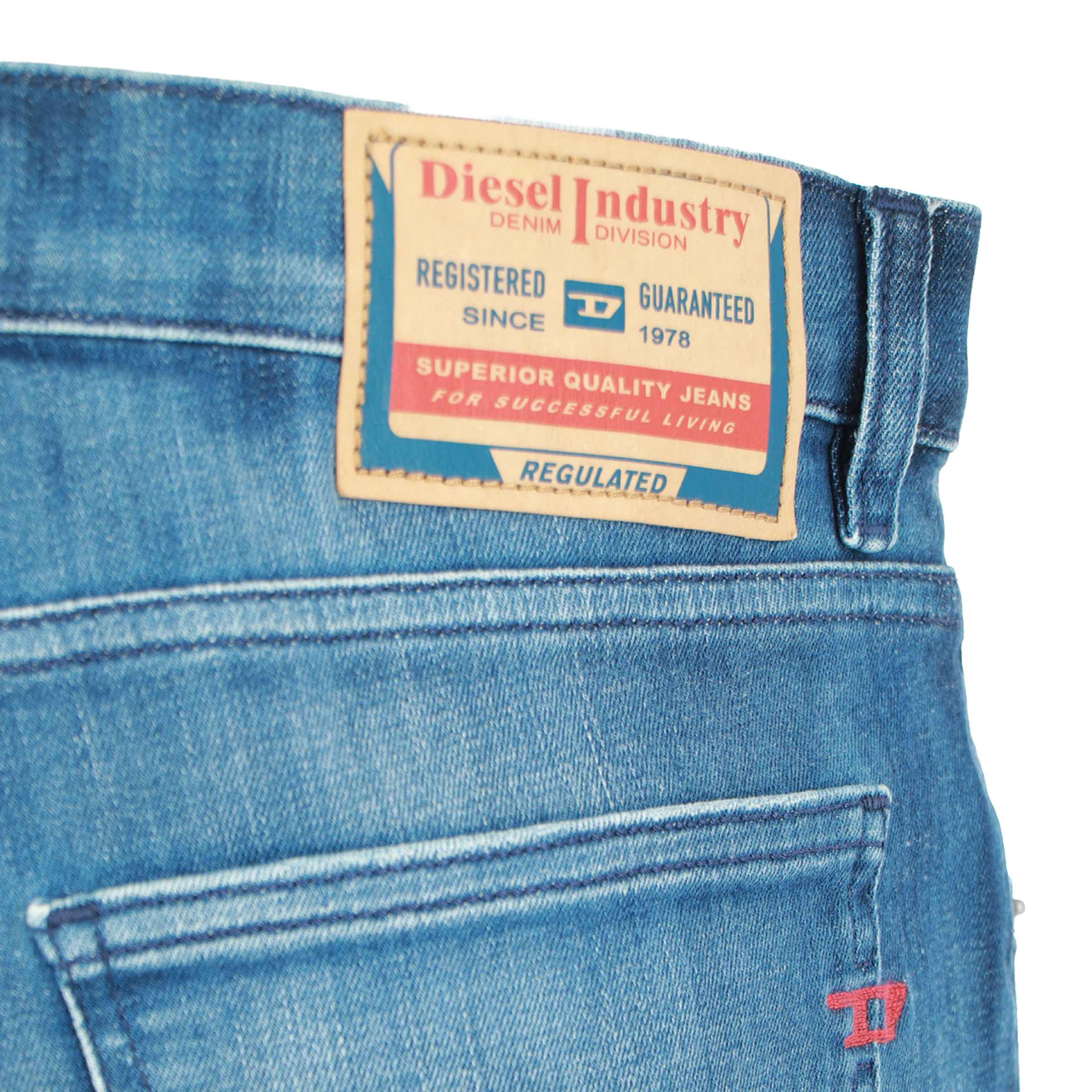 DIESEL 2019 D-Strukt slim fit Jeans
