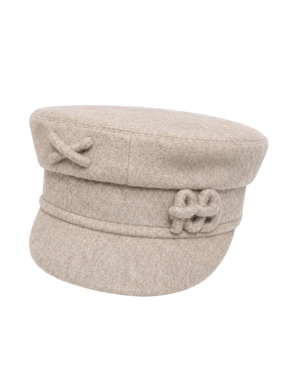 RUSLAN BAGINSKIY Wool-blend Baker Boy Cap