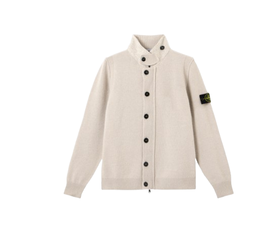STONE ISLAND Cardigan con bottoni completi
