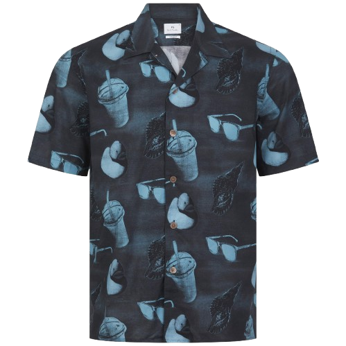 PAUL SMITH Camicia casual a maniche corte