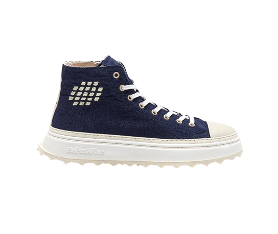 BE POSITIVE High-Top-Sneaker Star