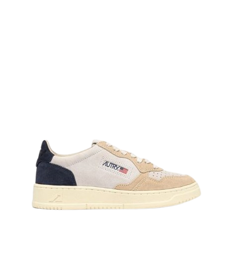 Medalist Low Herren-Sneaker, dreifarbig/Wildleder