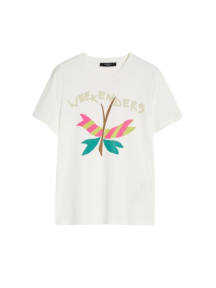 Off White Butterfly