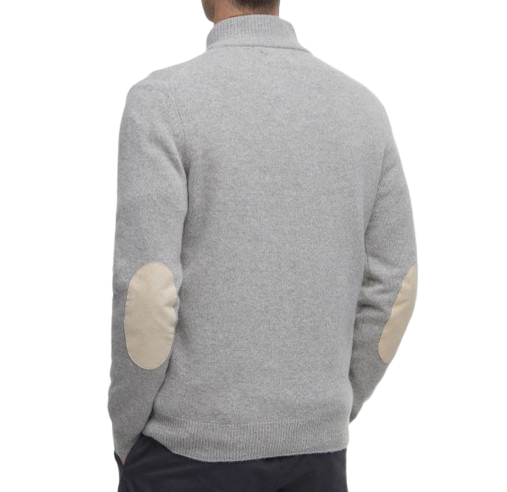 BARBOUR patch half zip
