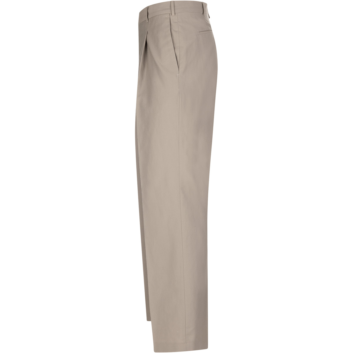 PT TORINO Pantaloni in lana e cotone con pinces