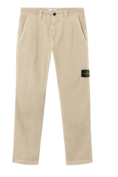 STONE ISLAND Cargohose aus Bio-Panama-Baumwolle, stückgefärbt