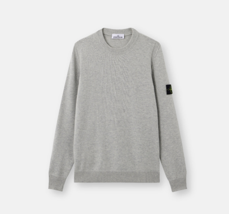 STONE ISLAND Pullover mit Rundhalsausschnitt