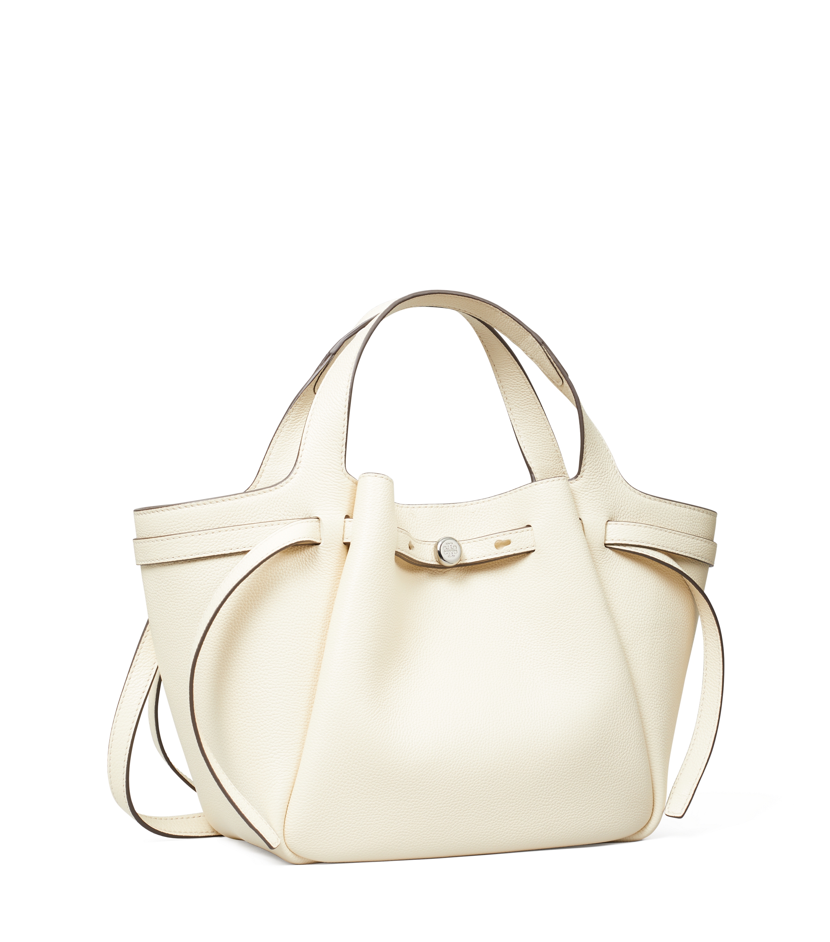 TORY BURCH Romy Pebbled Satchel