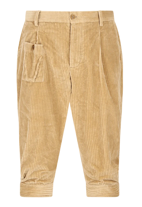 LUIS TRENKER Corduroy Knickerbocker Pants Lustanislaus