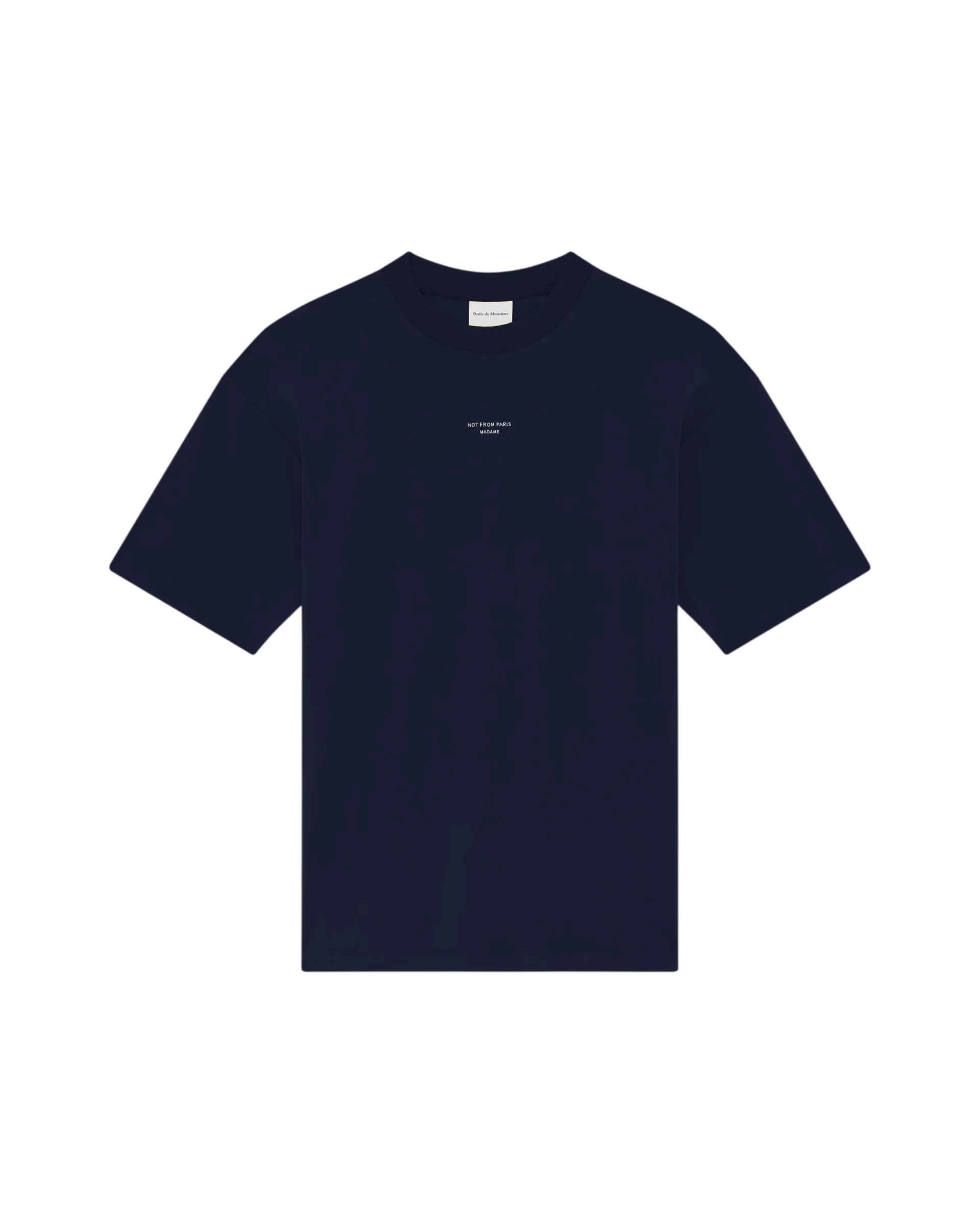 DRÔLE DE MONSIEUR Classic Slogan T-Shirt