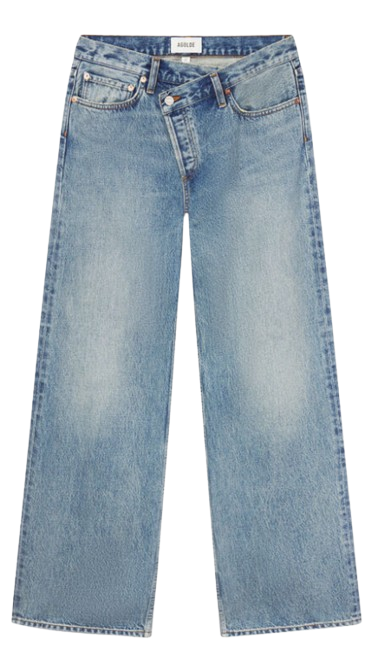 AGOLDE Jeans incrociati ad arco