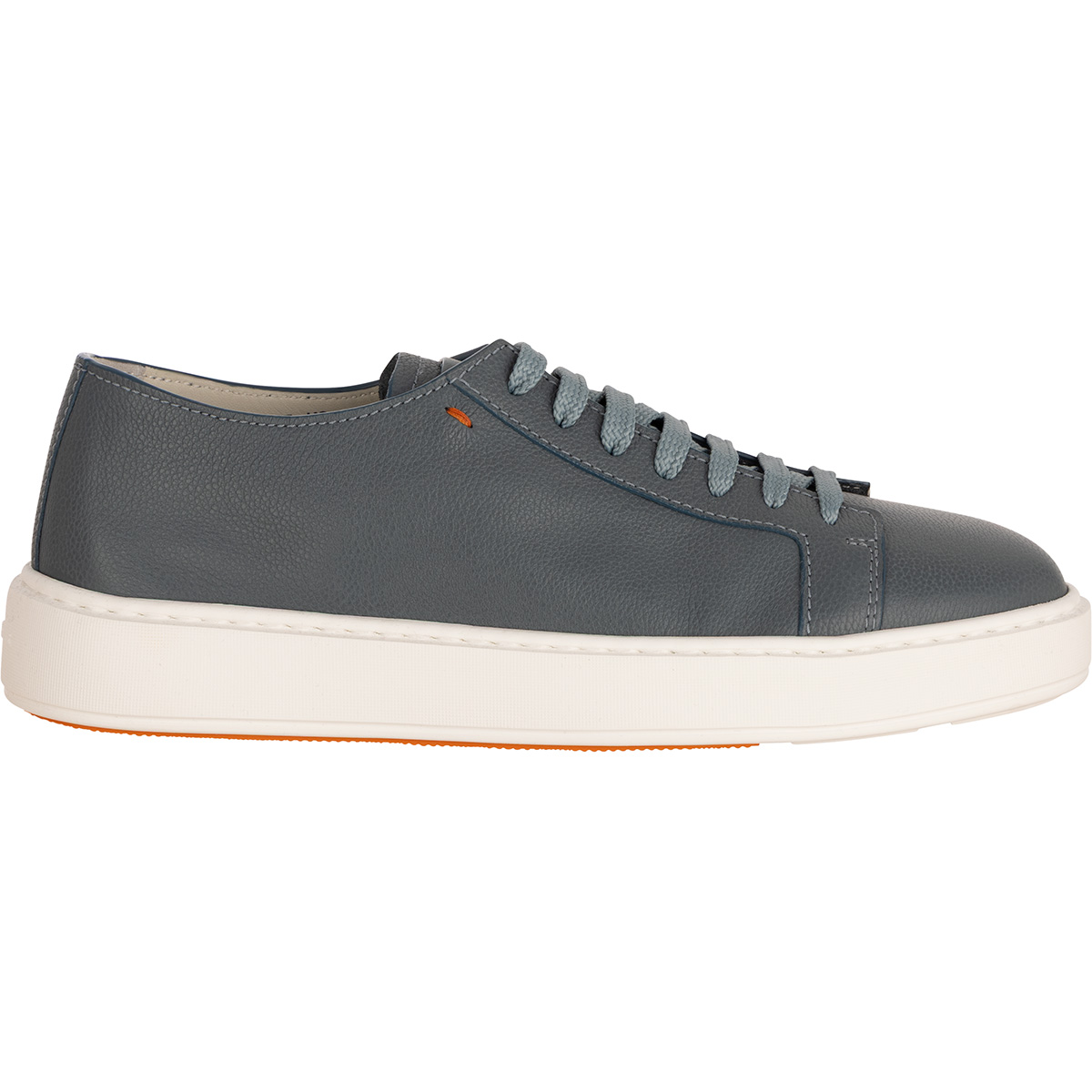 SANTONI Leather Sneaker