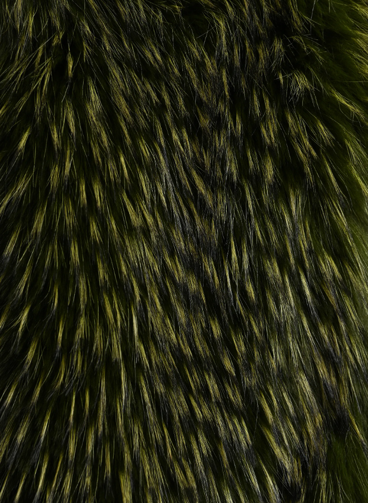 ESSENTIEL Kastanje Fur Coat
