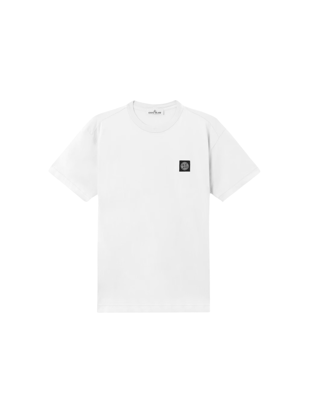 STONE ISLAND Short Sleeve T-Shirt In Cotton Jersey Garment Dyed