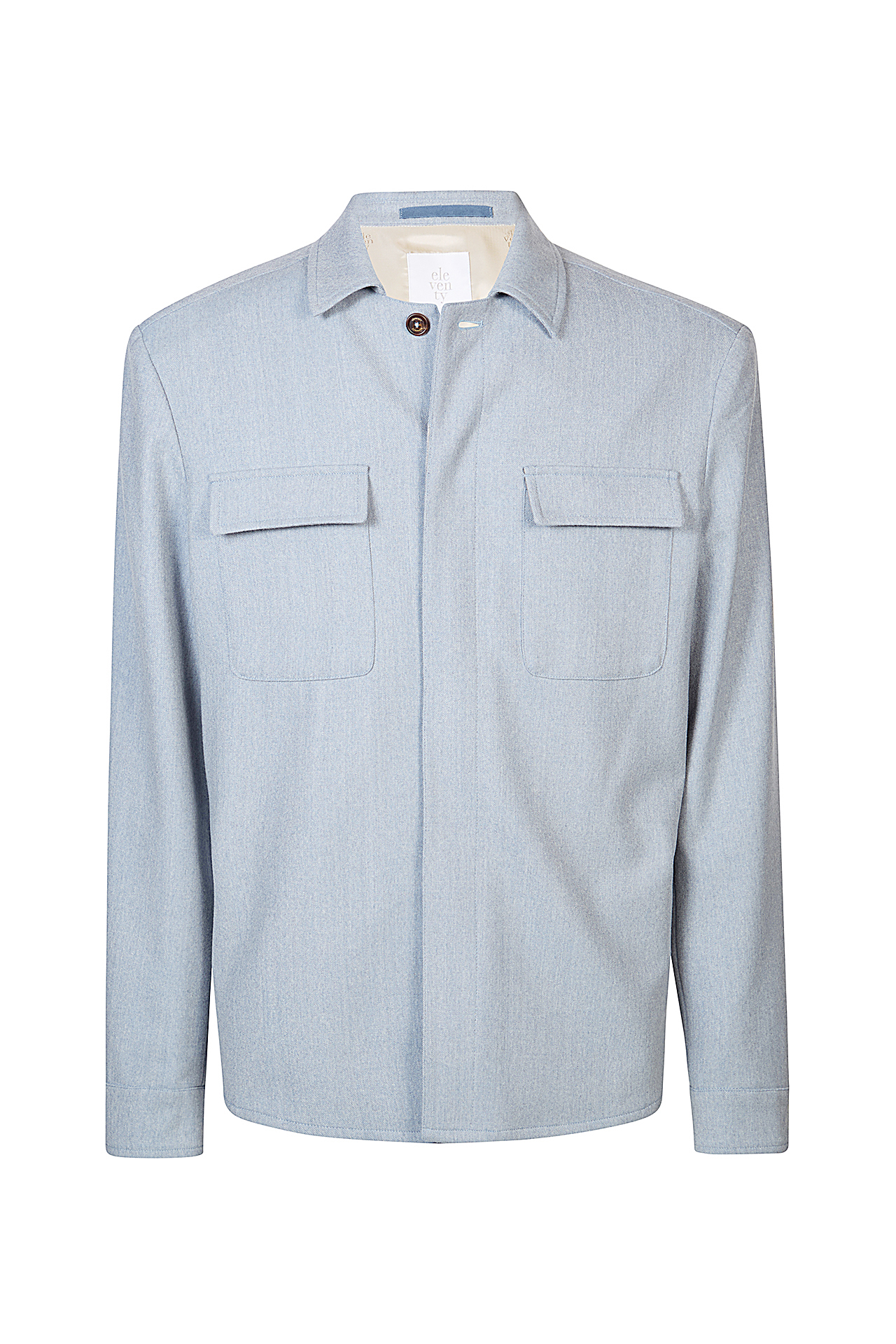 ELEVENTY Overshirt Jacke Wollstretch