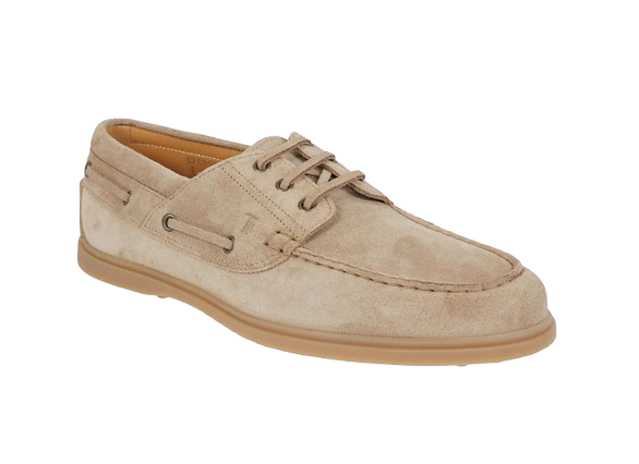 TOD'S Barca in pelle rovesciata