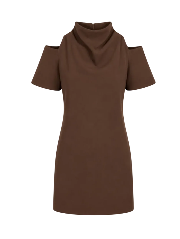 FEDERICA TOSI Cut Off Mini Dress