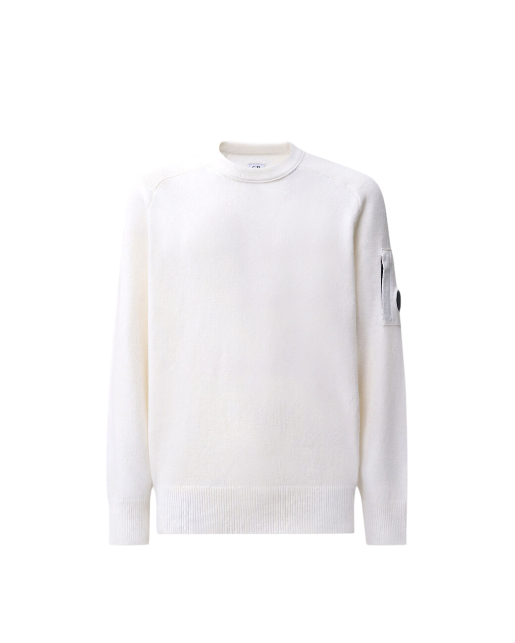 C.P. COMPANY LAMBSWOOL GRS CREWNECK SWEATER