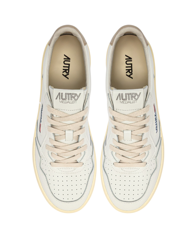 AUTRY Medalist Low Leather/Leather Sneaker