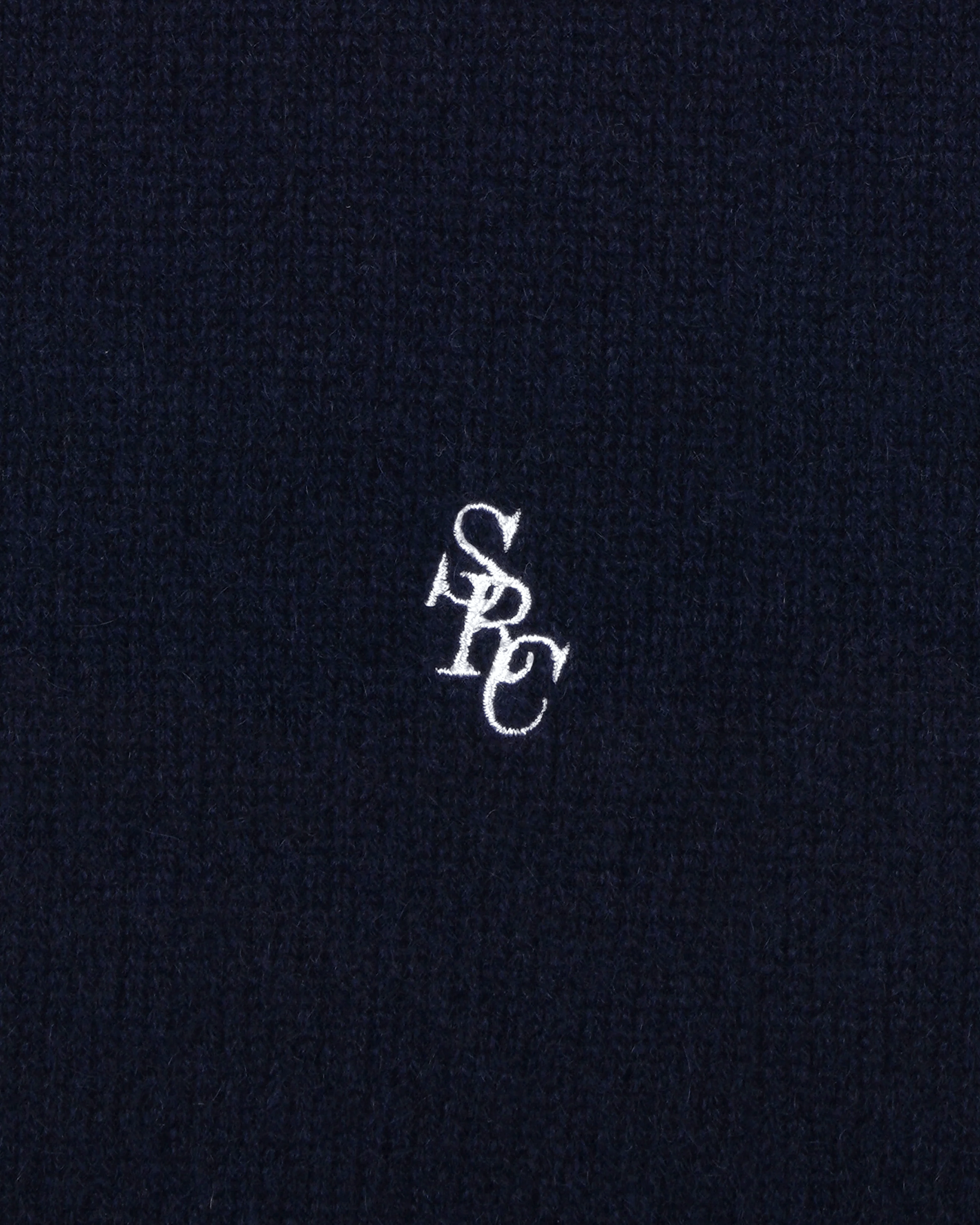SPORTY&RICH SRC Kaschmir-Kapuzenpullover mit Reißverschluss
