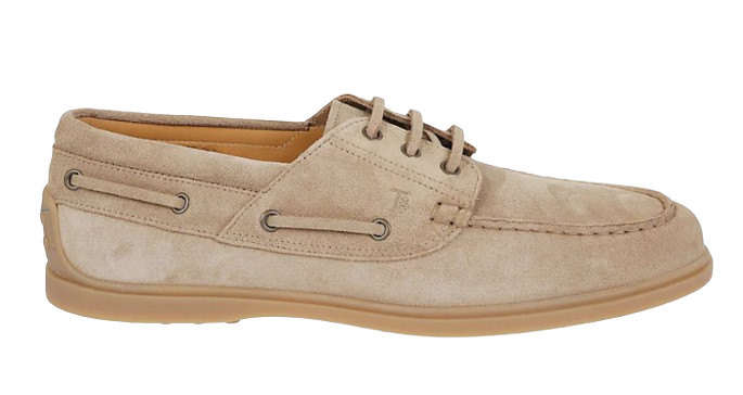 TOD'S Barca in pelle rovesciata