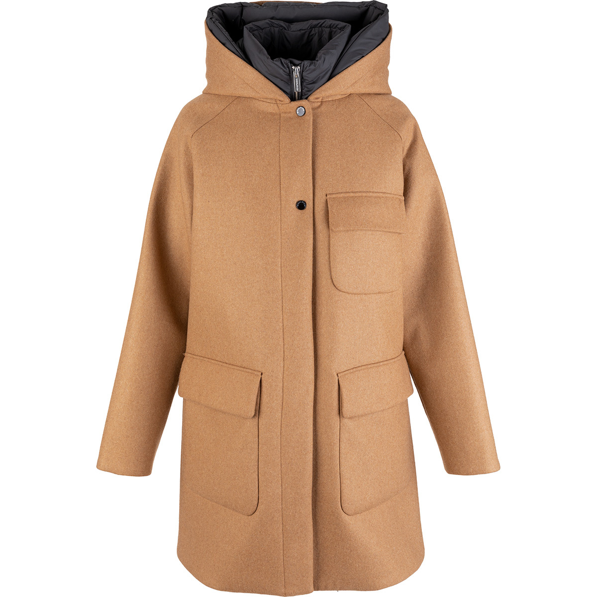 WOOLRICH Coat DARK CAMEL L Oberrauch Zitt