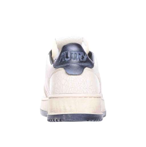 AUTRY Sup Vint Low Goat Leather/Crack Sneaker