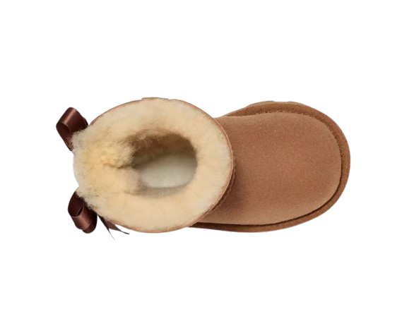 Ugg Classic Uggs Mit Fester Sohle UGG T Bailey Bow II Chestnut