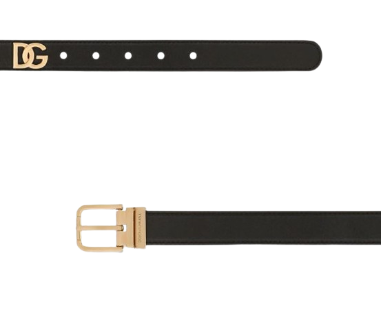 DOLCE & GABBANA LOGO BELT
