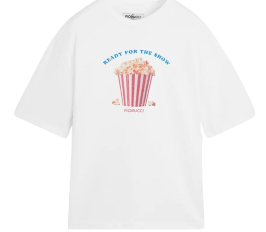 FIORUCCI T-ShirtDE mit Popcorn-Print